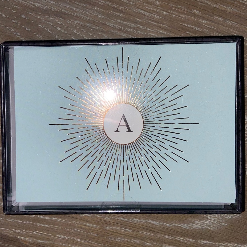 Personalized “A” Cards and Envelopes